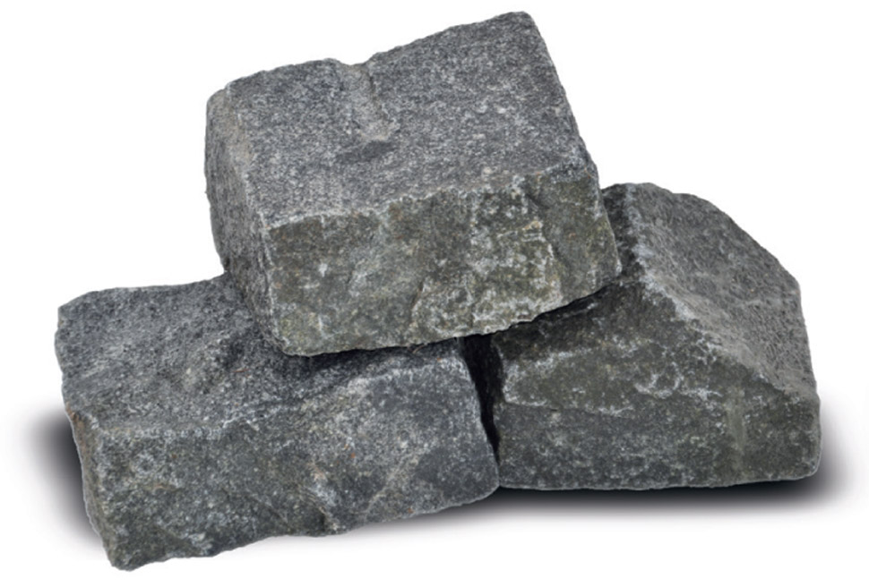 Granit gespalten