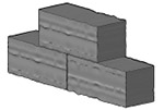 Mauerstein Granit