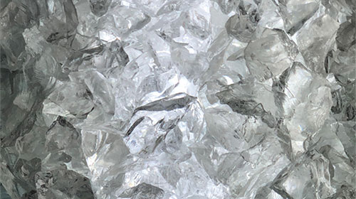 Glassteine crystal