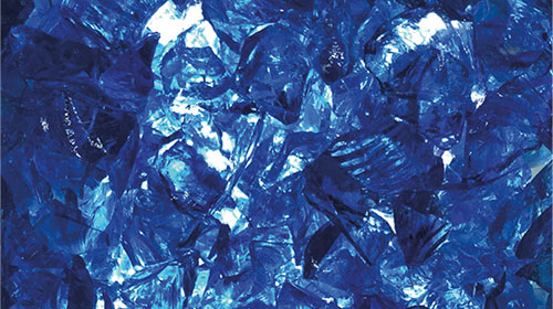 Glassteine dark blue