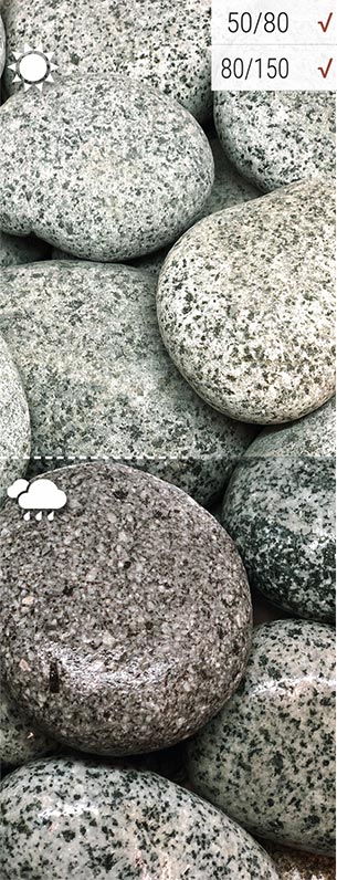 Beachpebbles Granit